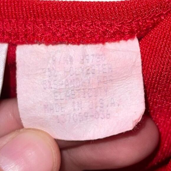 Hugo Buscati‎ Collection Red Form-fitting Cocktail Dress - Size Medium - Picture 5 of 9